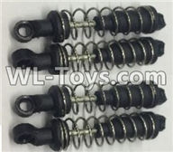Wltoys 18404 Shock Absorber(4pcs),Wltoys 18404 RC Crawler Car Spare Parts Replacement Accessories,1:18 18404 4wd RC rock racing car Parts,On Road Drift Racing Truck Car Parts