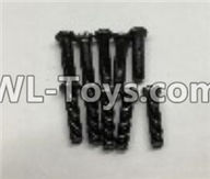 Wltoys 18404 A303-30 Round Head machine screws(M2.5x10)-10pcs,Wltoys 18404 RC Crawler Car Spare Parts Replacement Accessories,1:18 18404 4wd RC rock racing car Parts,On Road Drift Racing Truck Car Parts