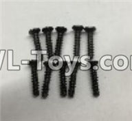 Wltoys 18404 A949-48 Countersunk self tapping screws(M2x9.5)-10pcs,Wltoys 18404 RC Crawler Car Spare Parts Replacement Accessories,1:18 18404 4wd RC rock racing car Parts,On Road Drift Racing Truck Car Parts