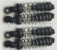 Wltoys 18405 Shock Absorber(4pcs),Wltoys 18405 RC Crawler Car Spare Parts Replacement Accessories,1:18 18405 4wd RC rock racing car Parts,On Road Drift Racing Truck Car Parts