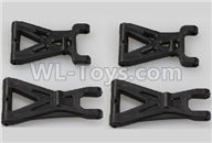 Wltoys 18409 A959-02 Front and Rear Swing arm,Suspension Arm(Total 4pcs),Wltoys 18409 RC Crawler Car Spare Parts Replacement Accessories,1:18 18409 4wd RC rock racing car Parts,On Road Drift Racing Truck Car Parts