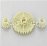 Wltoys 18409 A949-24 Reduction gear with 2 small gear,Wltoys 18409 RC Crawler Car Spare Parts Replacement Accessories,1:18 18409 4wd RC rock racing car Parts,On Road Drift Racing Truck Car Parts