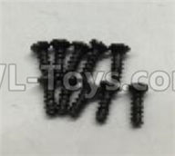 Wltoys 18409 A949-47 Countersunk self tapping screws(M2x16)-10pcs,Wltoys 18409 RC Crawler Car Spare Parts Replacement Accessories,1:18 18409 4wd RC rock racing car Parts,On Road Drift Racing Truck Car Parts
