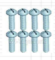Wltoys 18428-B Pan head screws(8pcs)-M1.7X8,Wltoys 18428-B RC Car Spare Parts Replacement Accessories,1:18 Scale 4wd,2.4G 18428-B RC racing car Parts,On Road Drift Racing Truck Car Parts