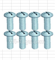 Wltoys 18428-B Pan head screws(8pcs)-M2X6,Wltoys 18428-B RC Car Spare Parts Replacement Accessories,1:18 Scale 4wd,2.4G 18428-B RC racing car Parts,On Road Drift Racing Truck Car Parts
