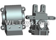 Wltoys 18429 Front and rear gearbox,Wltoys 18429 RC Car Spare Parts Replacement Accessories,1:18 Scale 4wd,2.4G 18429 rc racing car Parts,On Road Drift Racing Truck Car Parts
