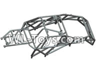 Wltoys 18429 Car skeleton components,Car frame unit-Black,Wltoys 18429 RC Car Spare Parts Replacement Accessories,1:18 Scale 4wd,2.4G 18429 rc racing car Parts,On Road Drift Racing Truck Car Parts