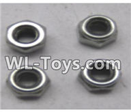 Wltoys 18429 Spare Parts-80-04 A929-95 M3 lock nut group(4pcs),Wltoys 18429 RC Car Spare Parts Replacement Accessories,1:18 Scale 4wd,2.4G 18429 rc racing car Parts,On Road Drift Racing Truck Car Parts