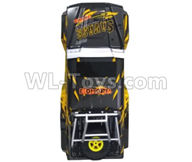 Wltoys 18629 Body shell cover,Car shell,Car canopy-18629-0678,Wltoys 18629 RC Crawler Car Spare Parts Replacement Accessories,1:18 18629 rc rock racing car Parts,On Road Drift Racing Truck Car Parts