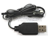 Wltoys 18629 USB Charger wire(1pcs)-18629-0680,Wltoys 18629 RC Crawler Car Spare Parts Replacement Accessories,1:18 18629 rc rock racing car Parts,On Road Drift Racing Truck Car Parts