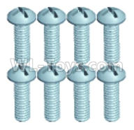 Wltoys 18629 Screws Pan head screws(8pcs)-ST2.3X10PB-18629-0675,Wltoys 18629 RC Crawler Car Spare Parts Replacement Accessories,1:18 18629 rc rock racing car Parts,On Road Drift Racing Truck Car Parts