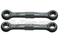 Wltoys 20409 0623 Pull Rod(2pcs),1/20 Wltoys 20409 RC Car Spare Parts Replacement Accessories