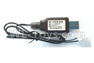 Wltoys 20409 A202-70 USB Charger,1/20 Wltoys 20409 RC Car Spare Parts Replacement Accessories
