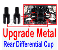 Wltoys 244016 Upgrade Parts Metal Rear Differential Cup.WLtoys VAGRANT SPEEDSTER 1/24 RC Car Accessories.