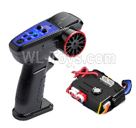 Wltoys 244016 Transmitter with Receiver board together.WLtoys VAGRANT SPEEDSTER 1/24 RC Car Accessories.