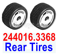 Wltoys 244016 Parts 244016.3368 Rear Tire Set.WLtoys VAGRANT SPEEDSTER 1/24 RC Car Accessories.