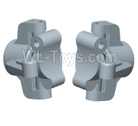 Wltoys 244016 Parts 244016.3317 Front Wheel Hub Set.WLtoys VAGRANT SPEEDSTER 1/24 RC Car Accessories.