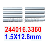 Wltoys 244016 Parts 244016.3360 Smooth Shaft 1.5X12.8mm Set.WLtoys VAGRANT SPEEDSTER 1/24 RC Car Accessories.