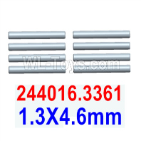 Wltoys 244016 Parts 244016.3361 Smooth Shaft 1.3X4.6mm Set.WLtoys VAGRANT SPEEDSTER 1/24 RC Car Accessories.