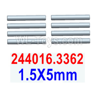 Wltoys 244016 Parts 244016.3362 Smooth Shaft 1.5X5mm Set.WLtoys VAGRANT SPEEDSTER 1/24 RC Car Accessories.