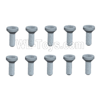 Wltoys 244016 Parts 244016.3325 Countersunk Hexagon Socket Screws 1.4X5KM Set.WLtoys VAGRANT SPEEDSTER 1/24 RC Car Accessories.