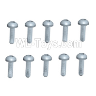 Wltoys 244016 Parts 244016.3354 Cup Head Hexagon Socket Screws 1.4X8HM Set.WLtoys VAGRANT SPEEDSTER 1/24 RC Car Accessories.