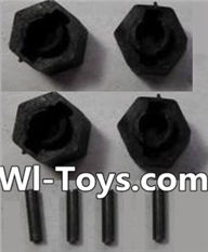 Wltoys 24438 Hexagon adapter(4pcs)-24438-0195,1/24 Wltoys 24438 RC Car Spare Parts Replacement Accessories