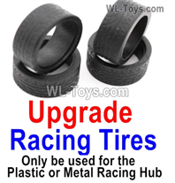 Wltoys 284010 Parts Upgade Racing Tires.K989-53 Can only be used for the Plastic or Metal Racing Hub.WLtoys 1/28 RC Car Parts.