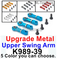 Wltoys 284010 Upgrade Parts Metal swing arm.K989-39.Total 4pcs.You have 5 color you can choose.WLtoys 1/28 RC Car Parts.