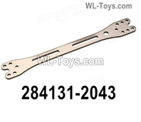 Wltoys 284010 Parts 284131.2043 The Second Floor Plate.Upper Deck.99X13X1.5mm.WLtoys 1/28 RC Car Parts.