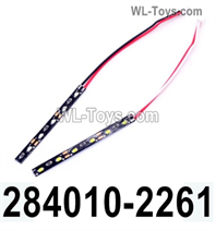 Wltoys 284010 Parts 284010-2261 Car shell light bar set.WLtoys 1/28 RC Car Parts.