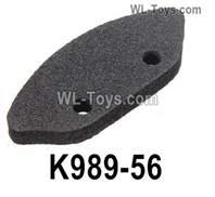 Wltoys 284010 Parts K989-56 Anti-Collision cotton.The size is 44X18X5mm.WLtoys 1/28 RC Car Parts.
