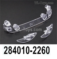 Wltoys 284010 Parts 284010-2260 Lampshade set.WLtoys 1/28 RC Car Parts.