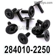 Wltoys 284010 Parts 284010-2250 Screws.ST2x6 PWB W7 Pan Head screws.10pcs.WLtoys 1/28 RC Car Parts.