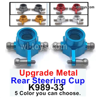 Wltoys 284161 Upgrade Parts Metal Rear Steering cup accessories.K989-33.Total 5 Color you can choose.WLtoys 1/28 RC Car Parts.