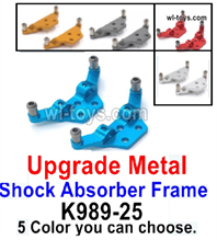 Wltoys 284161 Upgrade Parts Metal Shock Absorber Frame.K989-25.Total 5 Color you can choose.WLtoys 1/28 RC Car Parts.