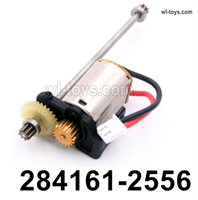 Wltoys 284161 Parts 284161.2556 Main motor unit with Center drive shaft and gears.180 motor unit.WLtoys 1/28 RC Car Parts.
