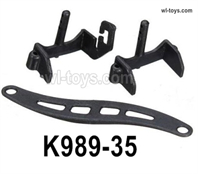 Wltoys 284161 Parts K989-35 Battery holder.WLtoys 1/28 RC Car Parts.