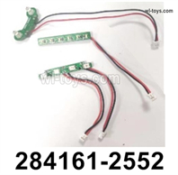 Wltoys 284161 Parts 284161-2552 Led Light board unit for RC Car.WLtoys 1/28 RC Car Parts.