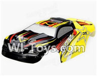 Wltoys A222 A222 Body Shell Cover,Car canopy,Car shell cover(Can be used for A232 A242 A252),Wltoys A232 A242 A252 1/24 rc Drift Car Parts desert Off Road Buggy parts