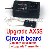 Wltoys A232 A242 A252 Upgrade AX5S Circuit board,Wltoys A232 A242 A252 1/24 rc Drift Car Parts desert Off Road Buggy parts
