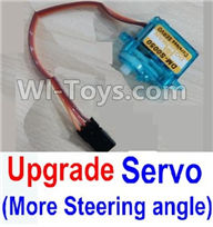 Wltoys A232 A242 A252 Upgrade Servo(More Steering angle,More Cheap price) For Wltoys A232 A242 A252 1:24 rc Drift Car Parts de