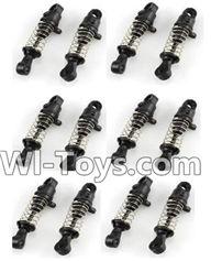 Wltoys A232 A242 A252 Car shock absorbers(12pcs),Wltoys A232 A242 A252 1/24 rc Drift Car Parts desert Off Road Buggy parts