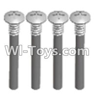 Wltoys A303 Cross recessed round head upper teeth Srews(M3X30 PM D5.5)-4pcs,1/12 Wltoys A303 RC Car Spare Parts Replacement Accessories