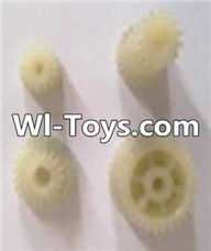Wltoys A313 Transmission gear(Total 4pcs),1/12 Wltoys A313 RC Car Spare Parts Replacement Accessories