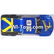 Wltoys A323 Car shell-Blue,1/12 Wltoys A323 RC Car Spare Parts Replacement Accessories