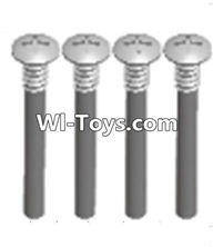 Wltoys A323 upper half tooth screws(M3X36 PMO)-4PCS,1/12 Wltoys A323 RC Car Spare Parts Replacement Accessories