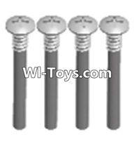 Wltoys A323 Cross recessed round head upper teeth Srews(M3X30 PM D5.5)-4pcs,1/12 Wltoys A323 RC Car Spare Parts Replacement Accessories