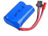 Wltoys A323 Battery Packs,6.4V 750MAH 15C BATTERY with JST Plug(53X37X19MM)-1pcs,1/12 Wltoys A323 RC Car Spare Parts Replacement Accessories