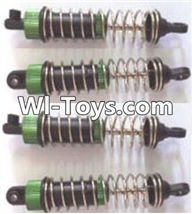 Wltoys A333 Upgrade Metal Shock absorber assembly(4pcs),1/12 Wltoys A333 RC Car Spare Parts Replacement Accessories